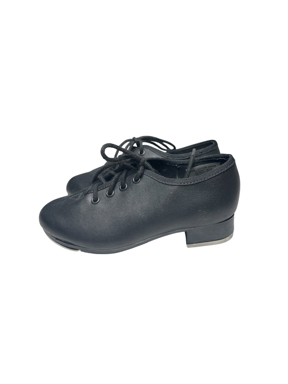 Bloch Dance Now Tap Shoes Girls Toddler 9.5 Black Lace Up Techno Taps